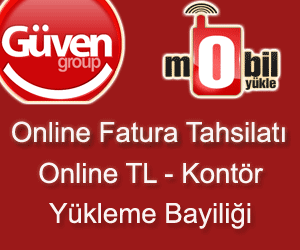 Online Kontör Yükleme Merkezi,Online Fatura Ödeme Merkezi, Parça Kontör, TL Bayiliği